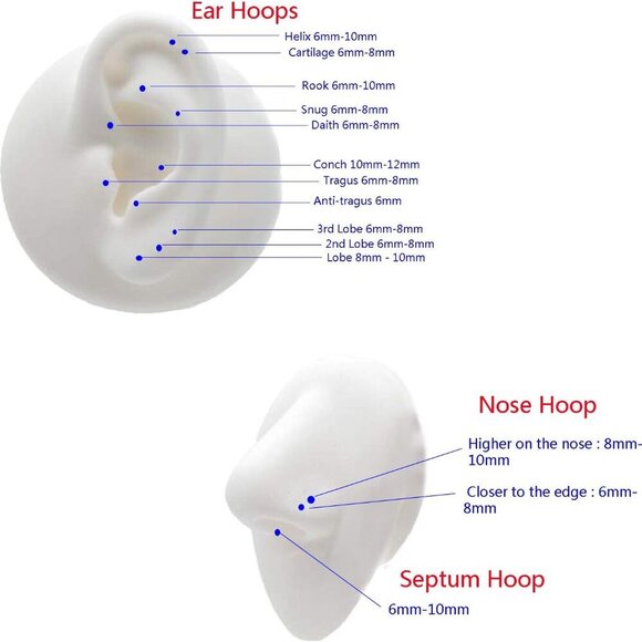 Elegant Small Huggie Hoop Earrings in 14k Gold - Hypoallergenic & Lightweight - Picture 5 of 7